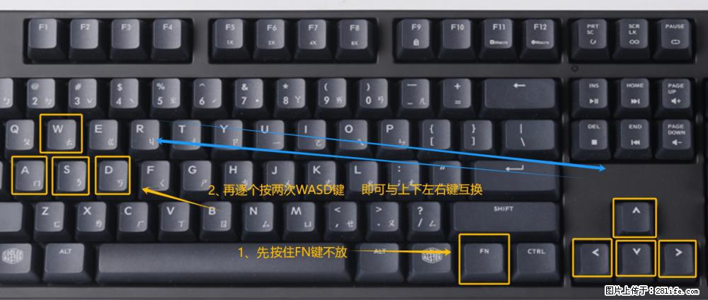 键盘，怎样把wasd键与上下左右方向键互换？ - 生活百科 - 淮南生活社区 - 淮南28生活网 hn.28life.com