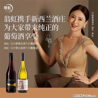 翁虹自创绯虹马尔堡黑皮诺干红葡萄酒 - 淮南28生活网 hn.28life.com